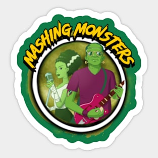 Mashing Monsters Sticker